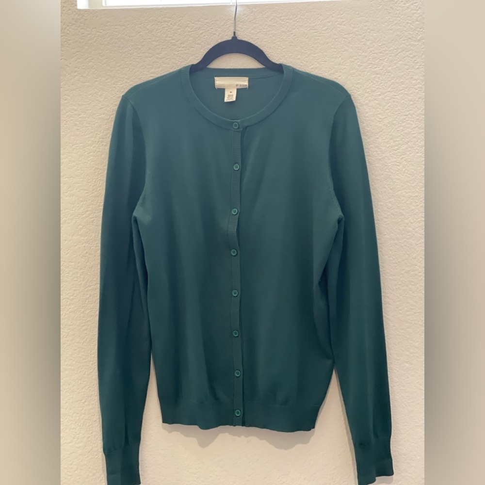 Classic Teal Cardigan